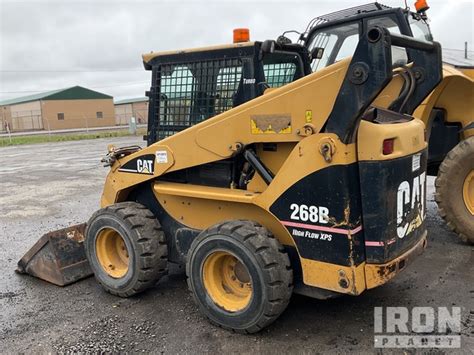 2007 cat skid steer 268b|cat 268b skid steer.